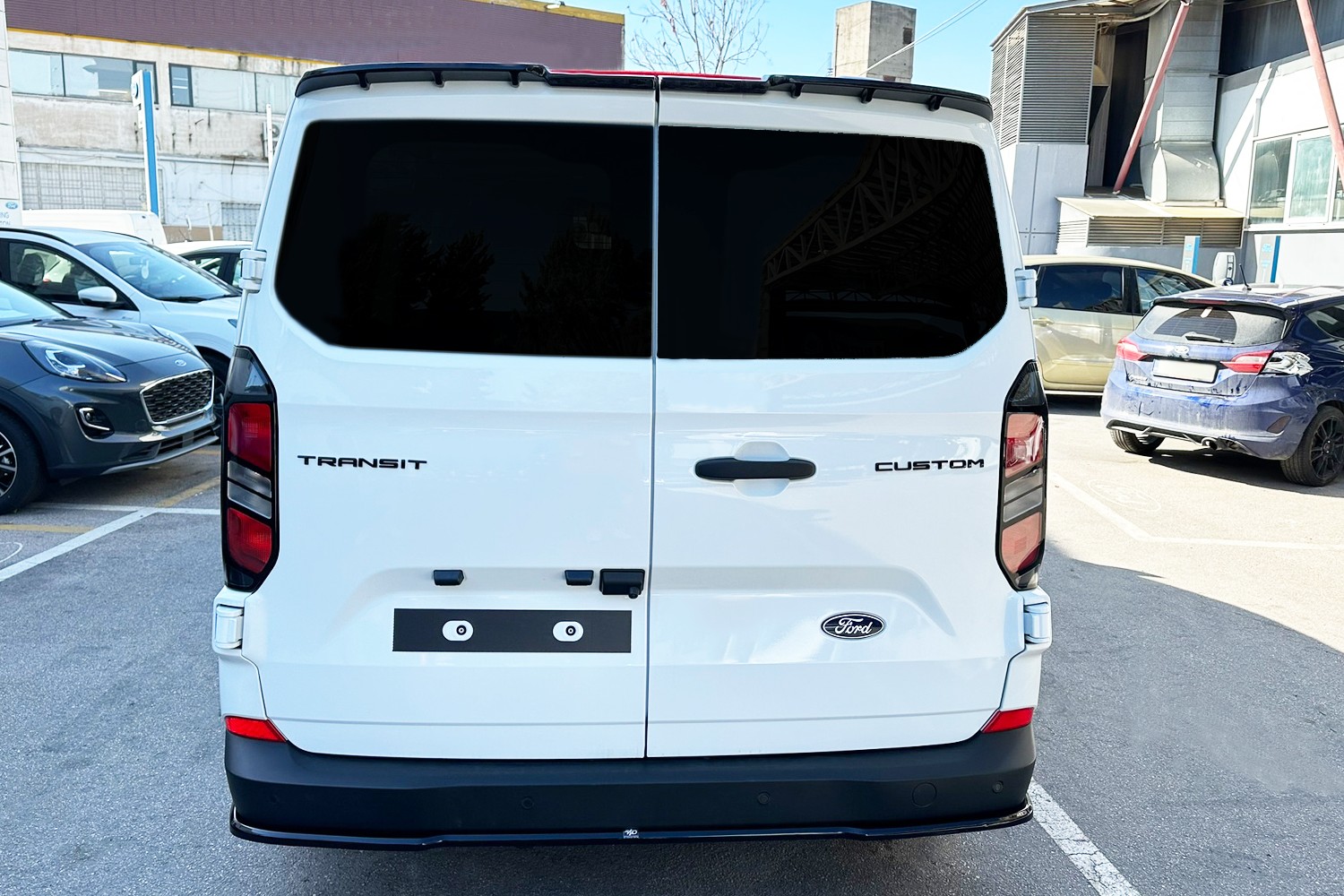 Roof spoiler Ford Transit Custom II 2022-present (2)