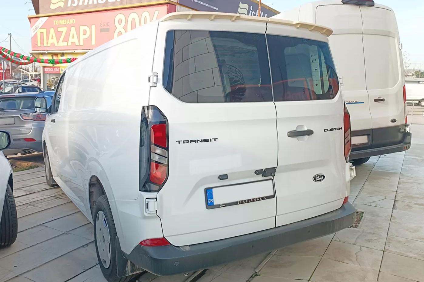 Roof spoiler Ford Transit Custom II 2022-present (5)