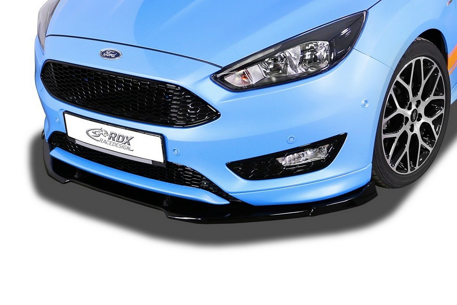 Front spoiler suitable for Ford Focus III 2015-2018 Vario-X PU