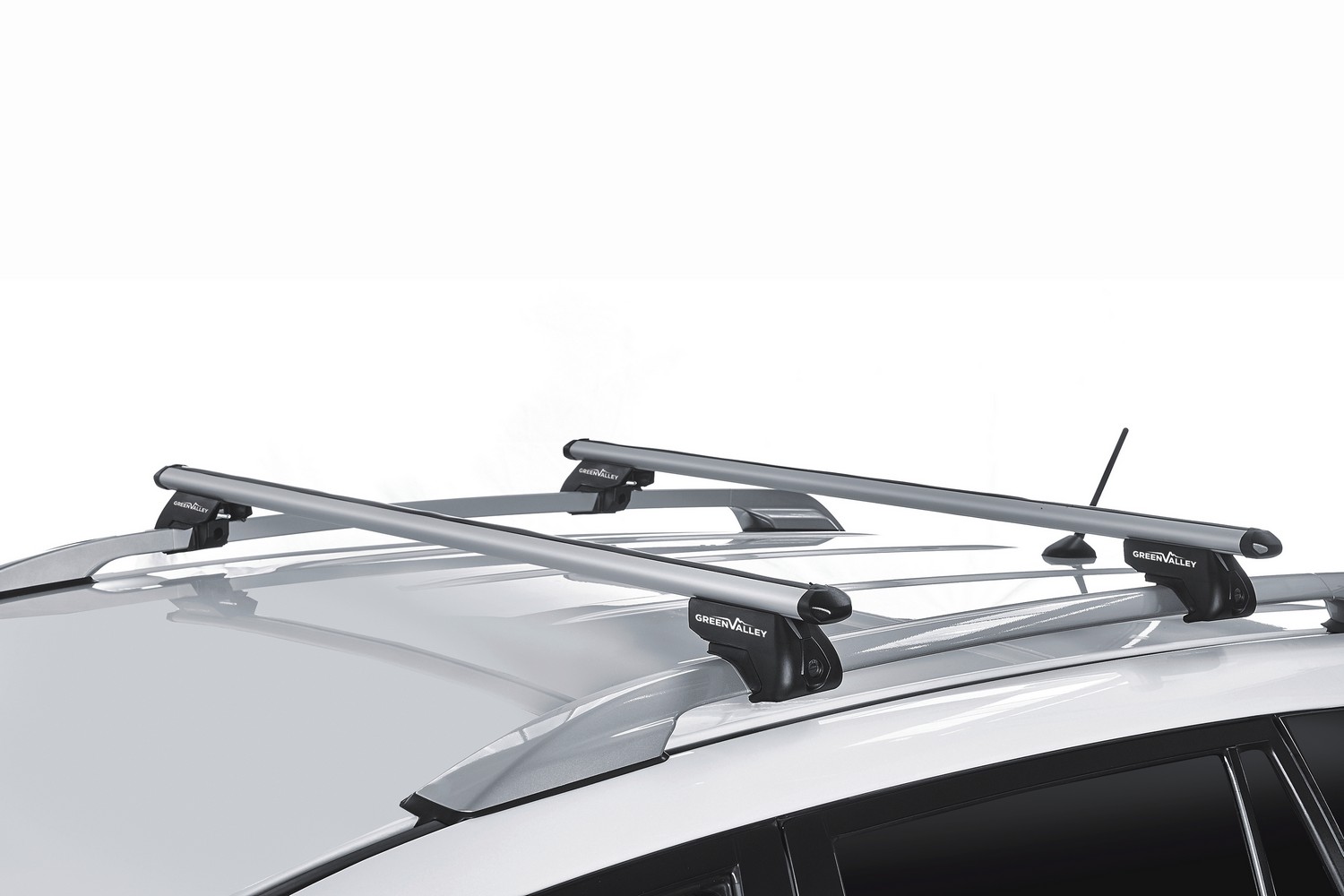 Dachträger passend für SsangYong - KGM Korando (C200) 2010-2019 Green Valley Easy One SW Alu Silber Dachträger passend für SsangYong - KGM Korando (C200) 2010-2019 Green Valley Easy One SW Alu Silber