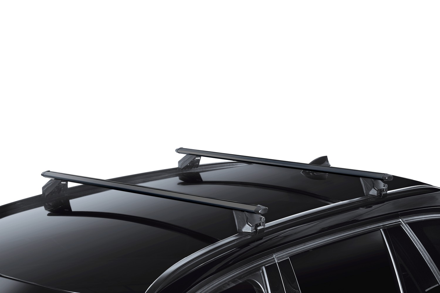 Roof bars suitable for Audi A6 Avant (C9) 2025-present wagon Green Valley Edge black Roof bars suitable for Audi A6 Avant (C9) 2025-present wagon Green Valley Edge black