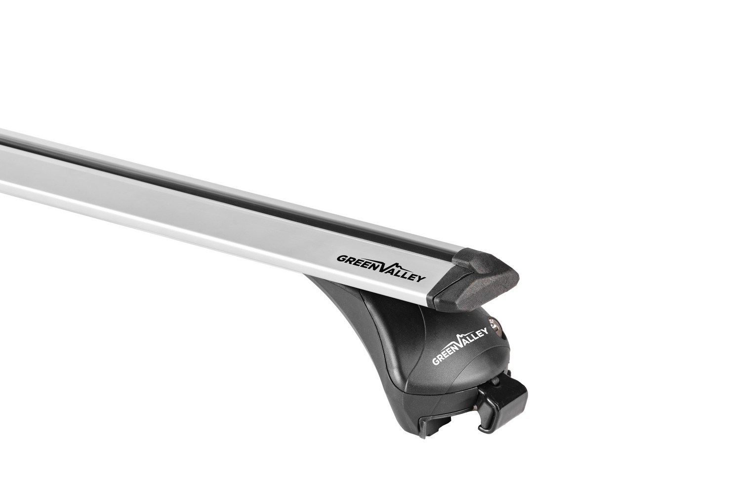 Green Valley Vento Quick roof bars set silver - Dachträger / Relingträger Satz Silber - dakdragers set zilver - jeu de barres de toit argent (2) Green Valley Vento Quick roof bars set silver - Dachträger / Relingträger Satz Silber - dakdragers set zilver - jeu de barres de toit argent (2)