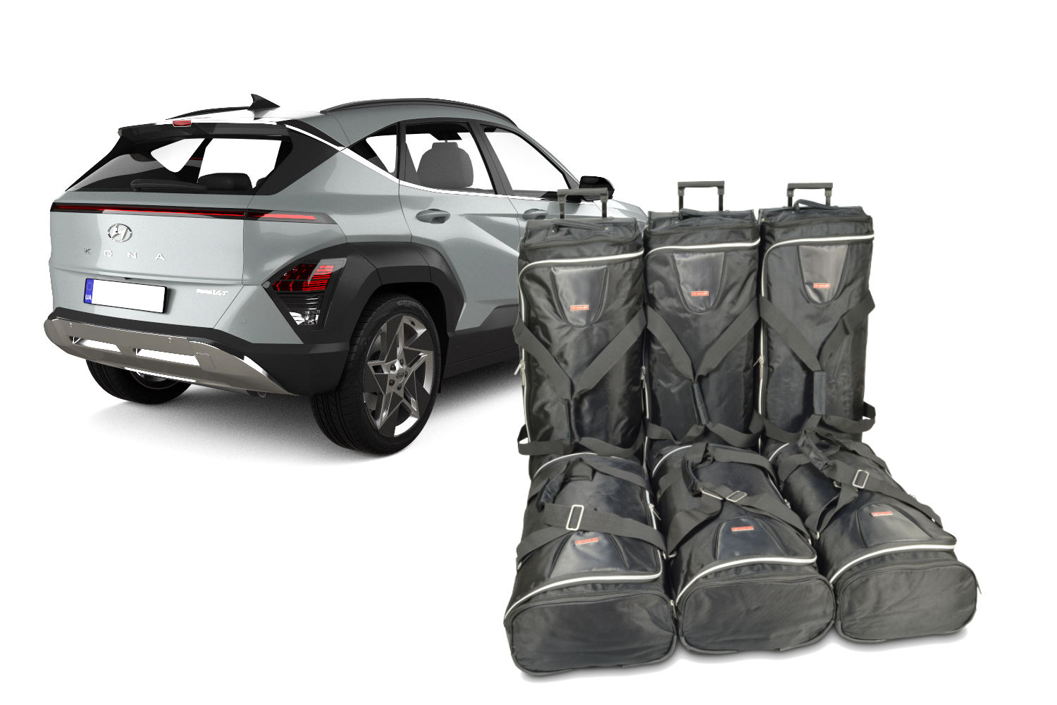 Travel bag set suitable for Hyundai Kona (SX2) 2023-present