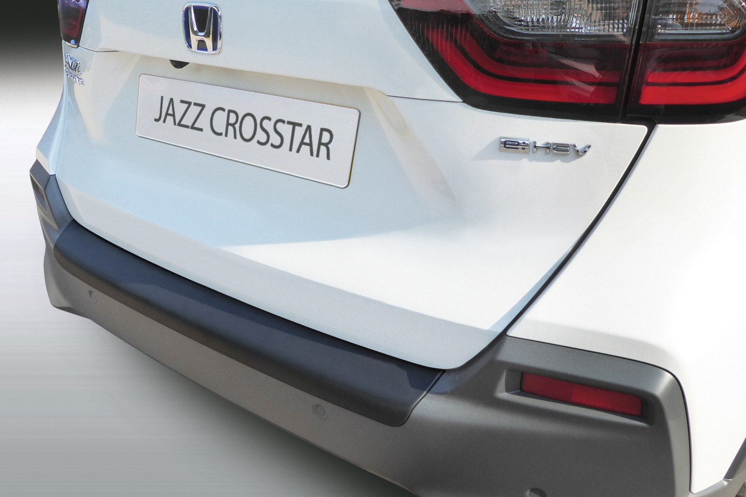 Protection de seuil de coffre convient à Honda Jazz IV 2020-présent 5 portes bicorps ABS - noir mat