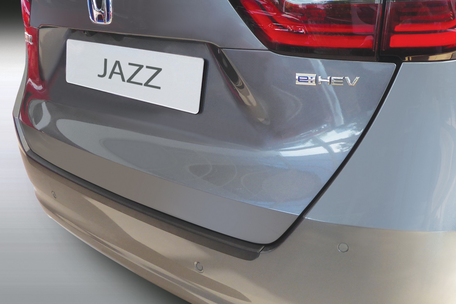 Rear bumper protector suitable for Honda Jazz IV 2020-present 5-door hatchback ABS - matt black
