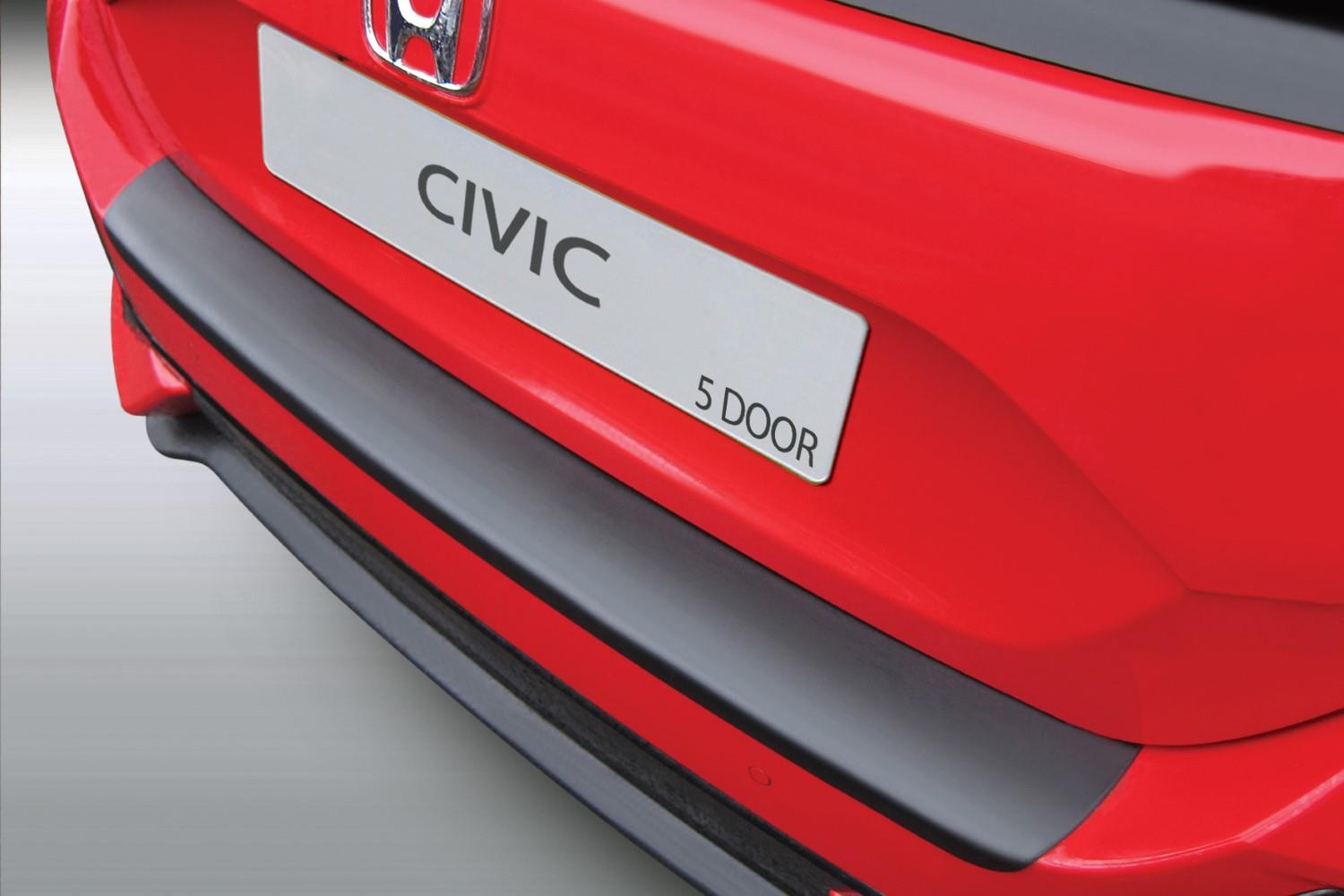 Ladekantenschutz Honda Civic X 2017-2021 5-Türer Schrägheck ABS - Mattschwarz