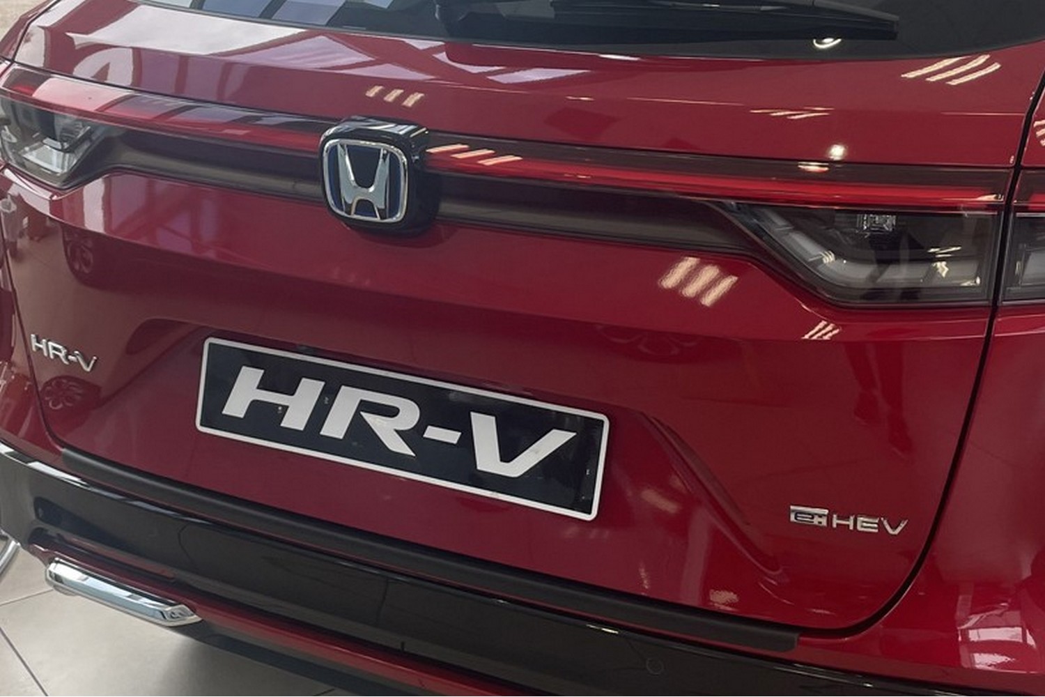 Ladekantenschutz passend für Honda HR-V (RV) 2021-heute ABS - Mattschwarz