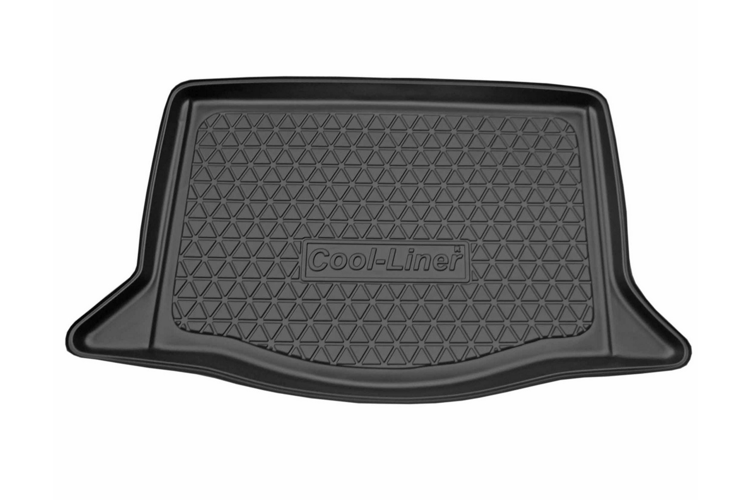 Boot mat suitable for Honda Jazz II 2008-2015 5-door hatchback Cool Liner anti slip PE/TPE rubber