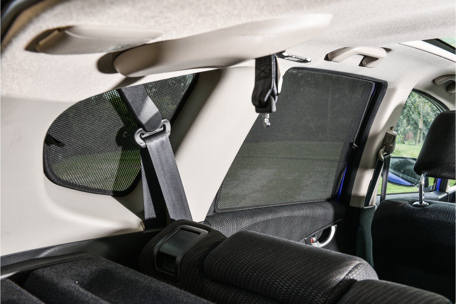 Sun shades suitable for Honda Jazz II 2008-2015 5-door hatchback Car Shades - rear side doors