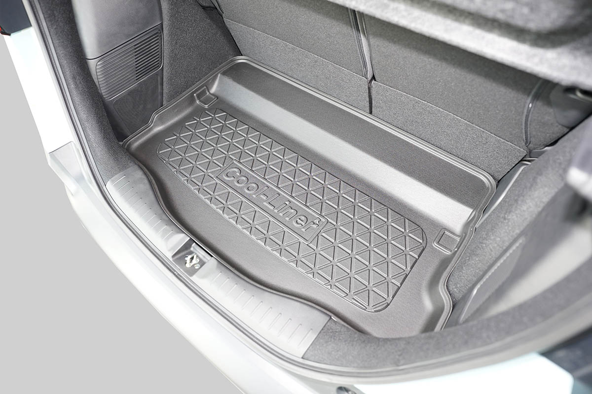 Boot mat suitable for Honda Jazz IV 2020-present 5-door hatchback Cool Liner anti slip PE/TPE rubber