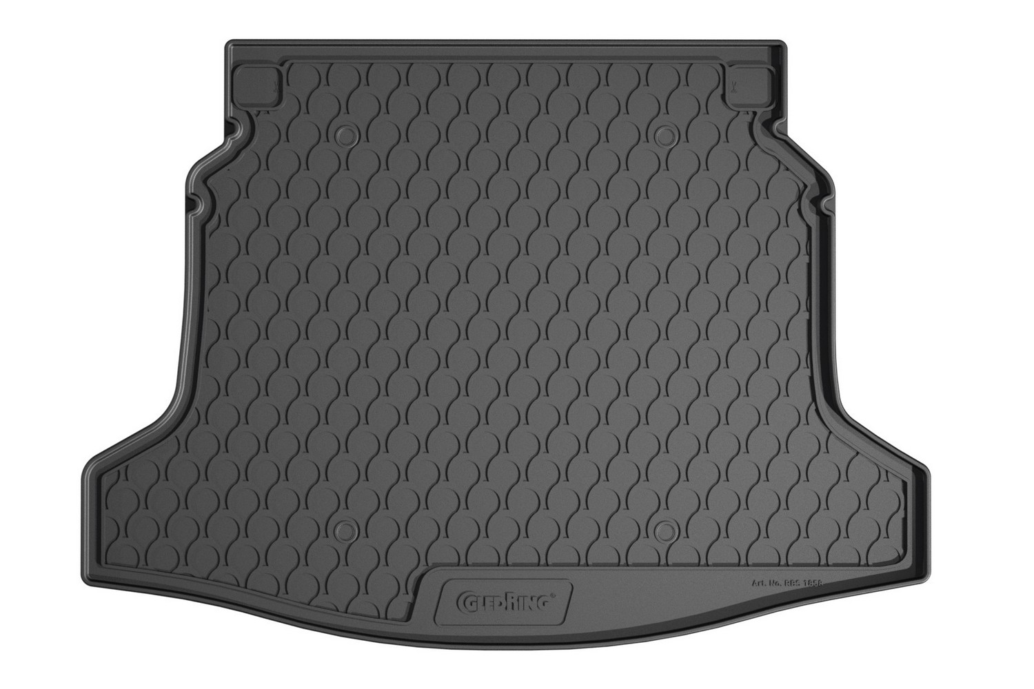 Boot mat suitable for Honda Civic XI 2021-present 5-door hatchback anti slip Rubbasol rubber