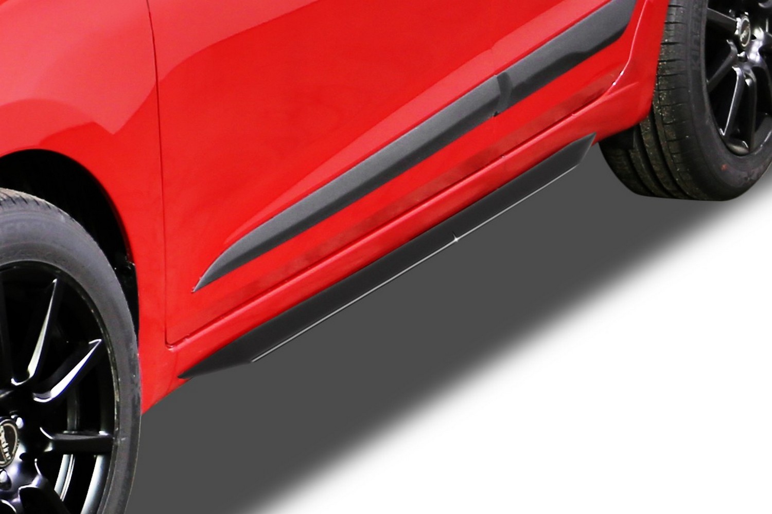 Side skirts suitable for Hyundai i20 (GB) 2014-2020 5-door hatchback &#34;Slim&#34; ABS