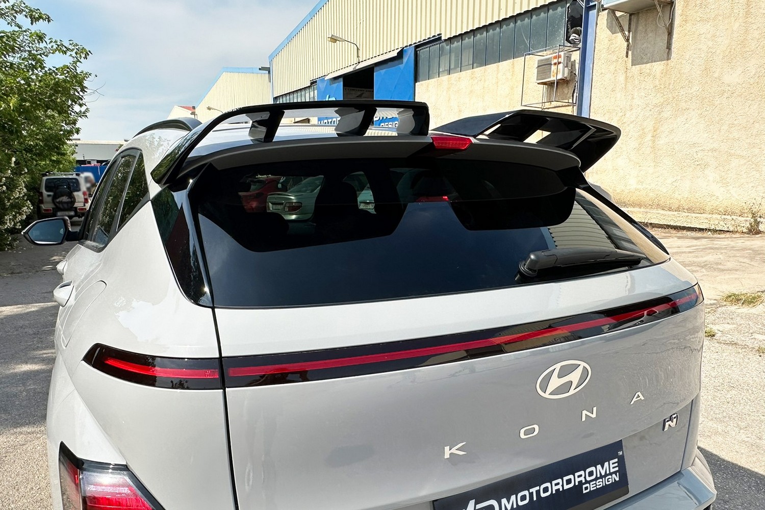 Dakspoiler geschikt voor Hyundai Kona (SX2) 2023-heden Dakspoiler geschikt voor Hyundai Kona (SX2) 2023-heden