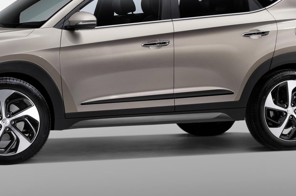 Door protectors suitable for Hyundai Tucson (TL) 2015-2020 set