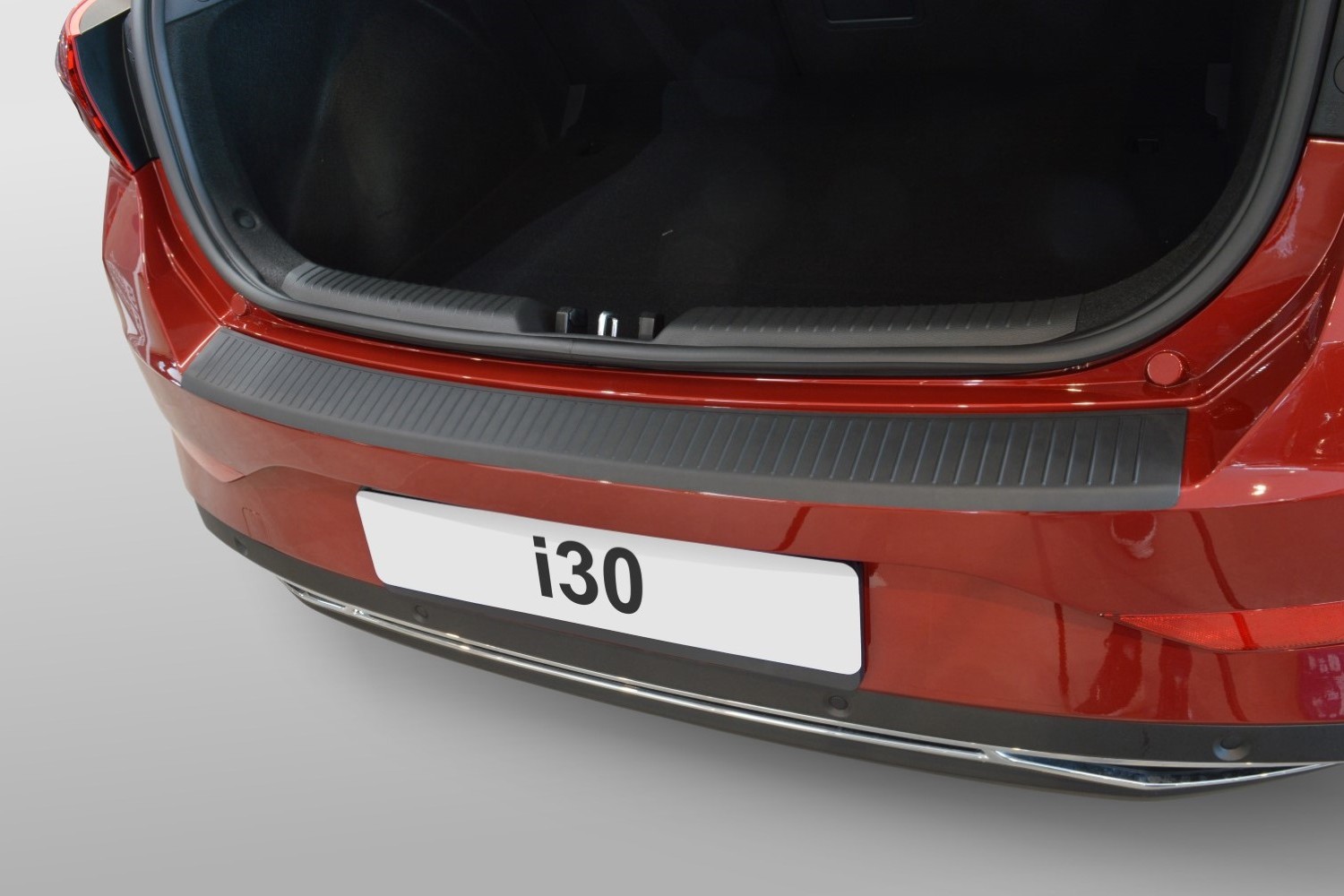Rear bumper protector suitable for Hyundai i30 (PD) 2020-present 5-door hatchback PU