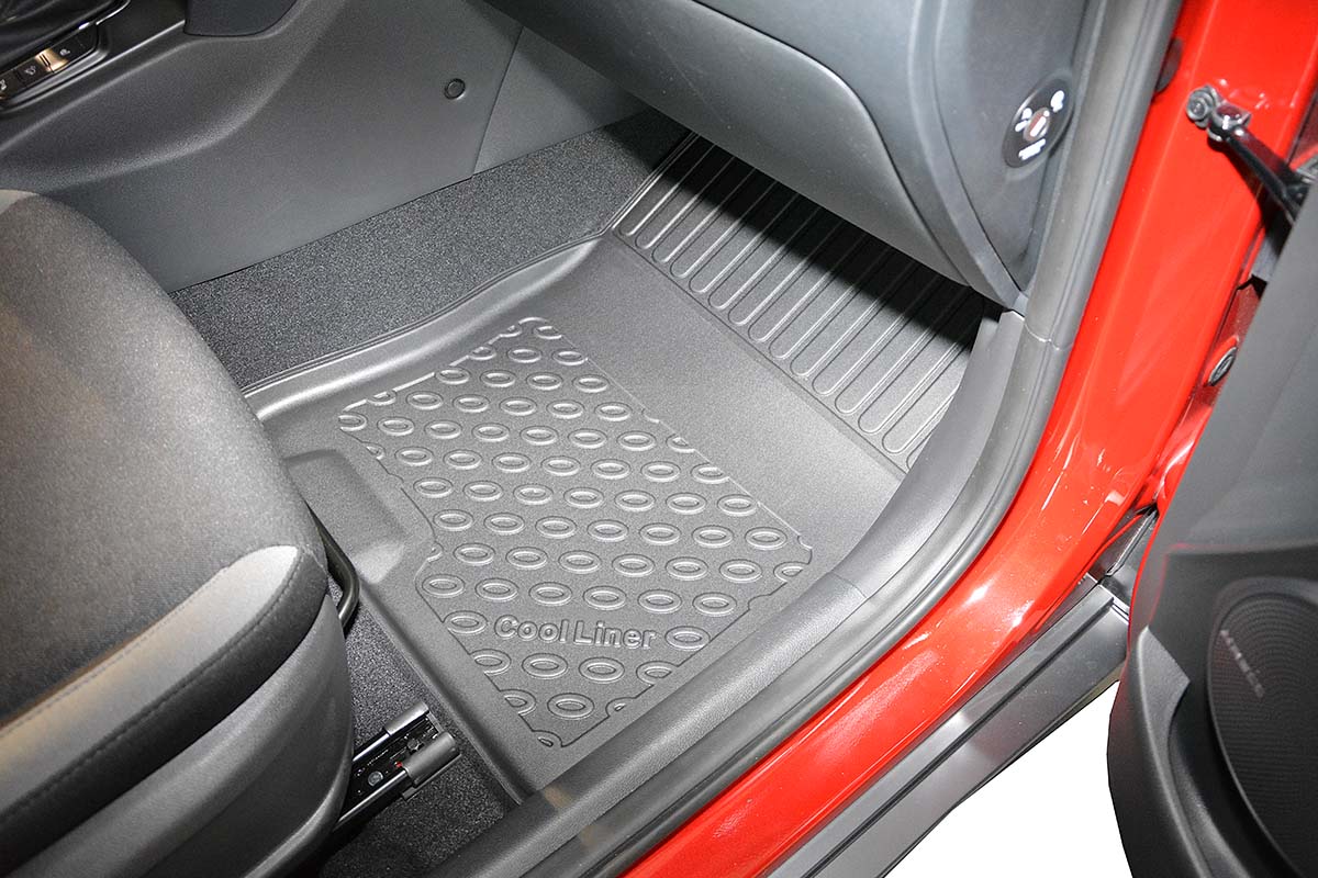 Car mats Hyundai Kona (OS) 2017-present Cool Liner PE/TPE rubber (2)