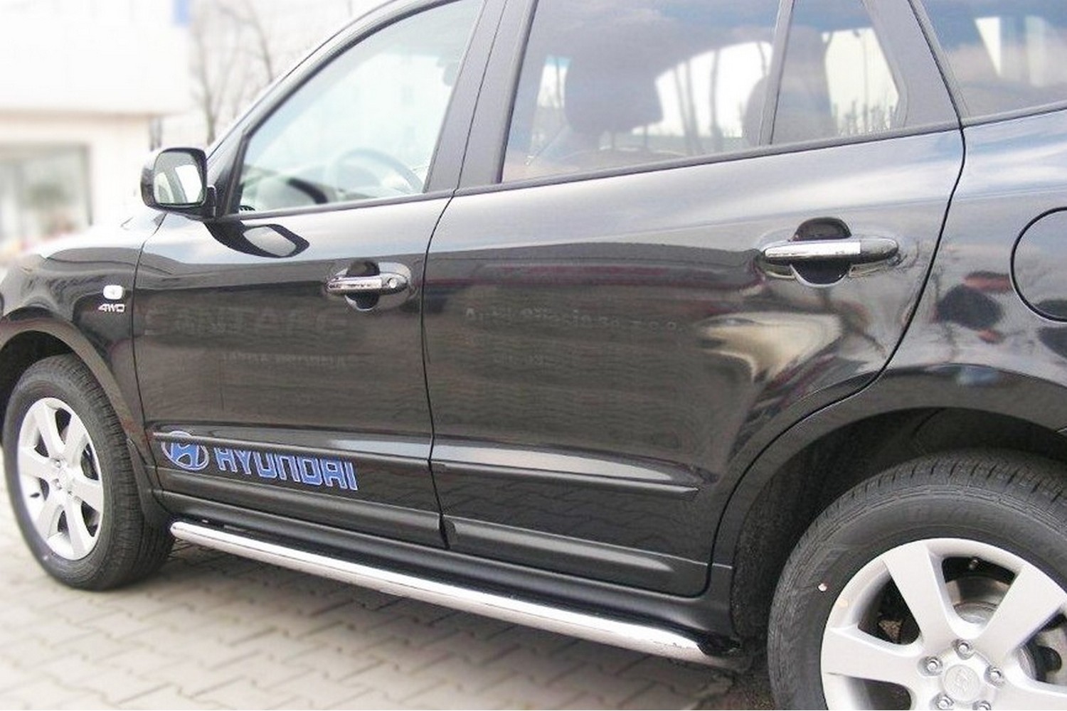 Stootstrips geschikt voor Hyundai Santa Fe (CM) 2006-2012 set