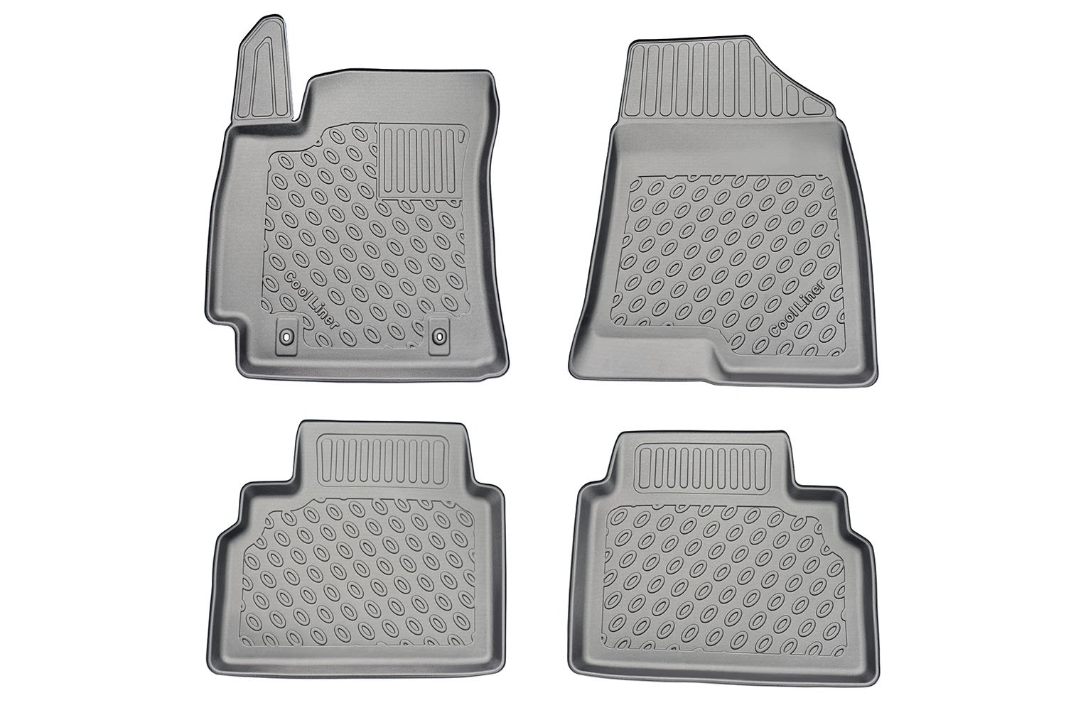Car mats suitable for Hyundai Kona (SX2) 2023-present Cool Liner PE/TPE rubber