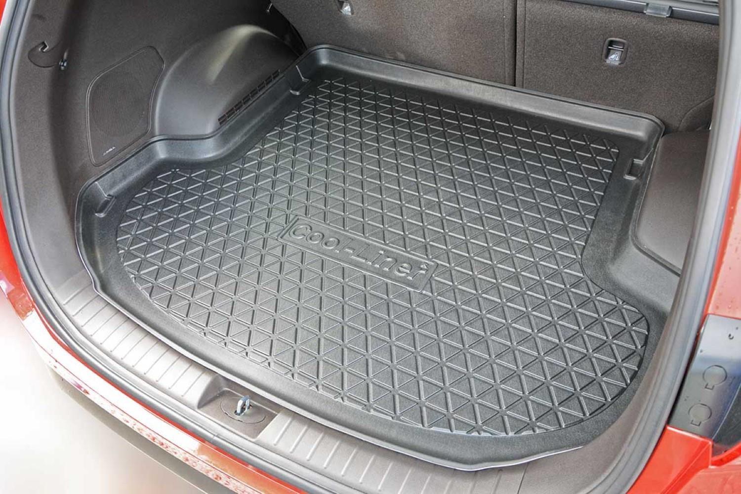 Boot mat suitable for Hyundai Santa Fe (TM) 2018-2020 Cool Liner anti slip PE/TPE rubber