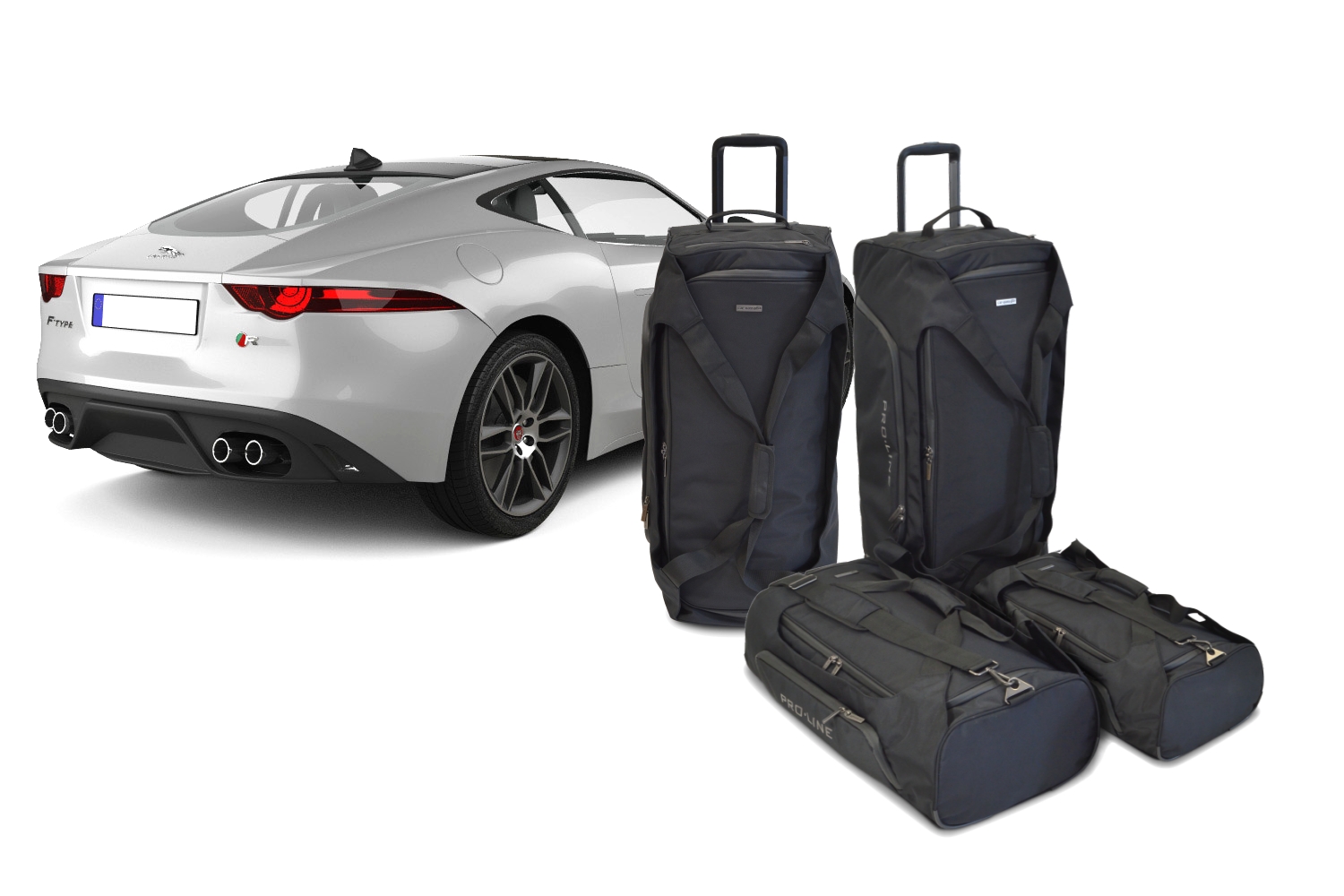 Set de sacs de voyage convient à Jaguar F-type Coupé (X152) 2013-présent Pro.Line