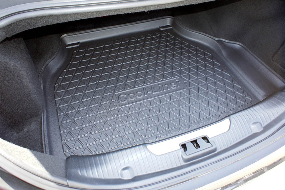 Kofferbakmat geschikt voor Jaguar XJ (X351) 2009-heden 4-deurs sedan Cool Liner anti-slip PE/TPE rubber