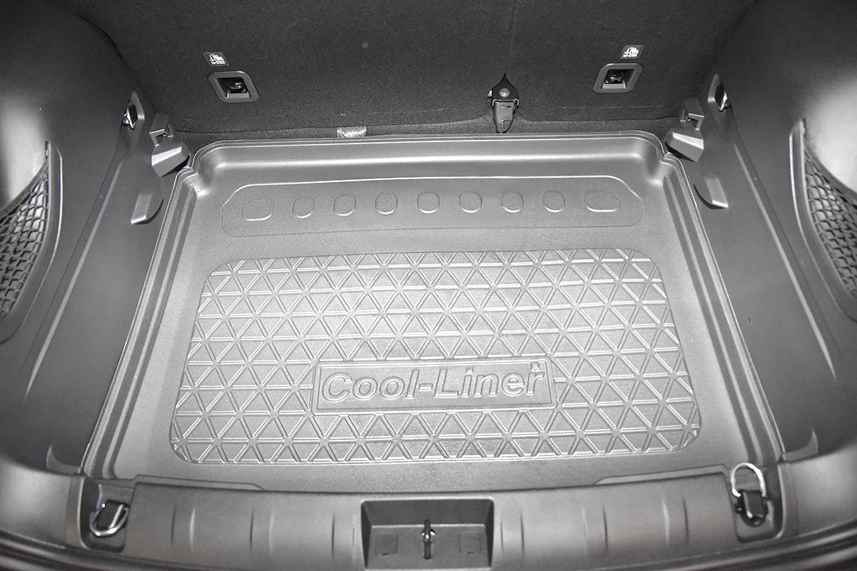 AOMSAZTO Revêtement de coffre compatible avec Jeep Renegade 2015-2023, tapis  de coffre sur mesure toutes saisons, noir : : Auto