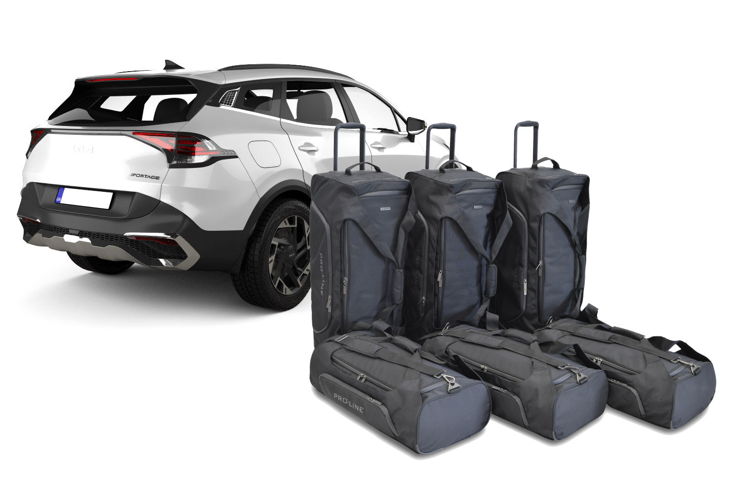 Travel bag set suitable for Kia Sportage V (NQ5) 2021-present Pro.Line
