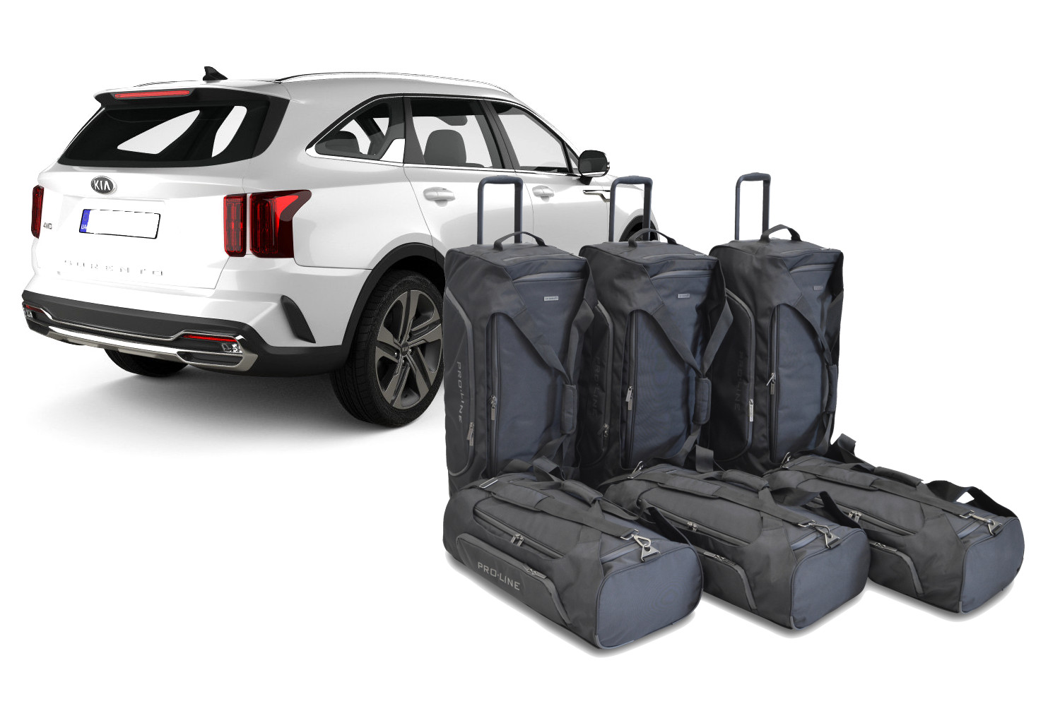 Travel bag set suitable for Kia Sorento (MQ4) 2020-present Pro.Line