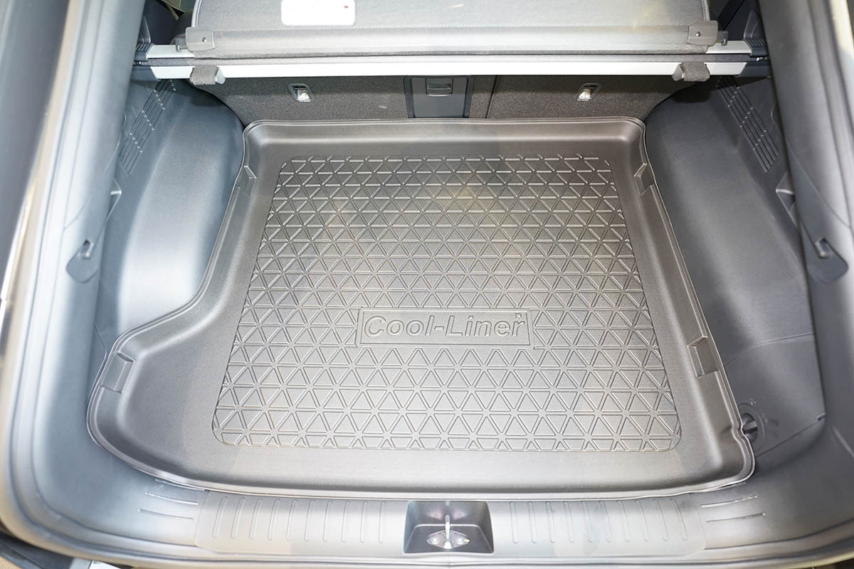 Polymères de sol de coffre de voiture pour Kia EV6, tapis imperméable  anti-rayures, doublure de bagage, coussin Trey, accessoires 2023, 2022, CV