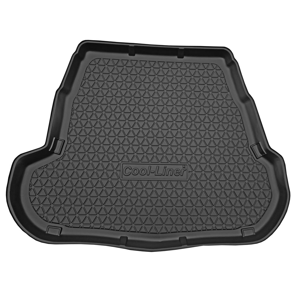 Boot mat suitable for Kia Optima (TF) 2010-2015 4-door saloon Cool Liner anti slip PE/TPE rubber