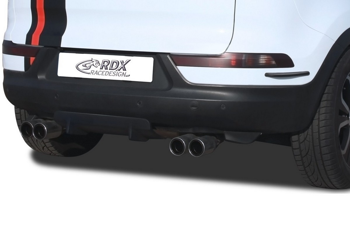 Rear diffuser suitable for Kia Sportage III (SL) 2010-2015 PU