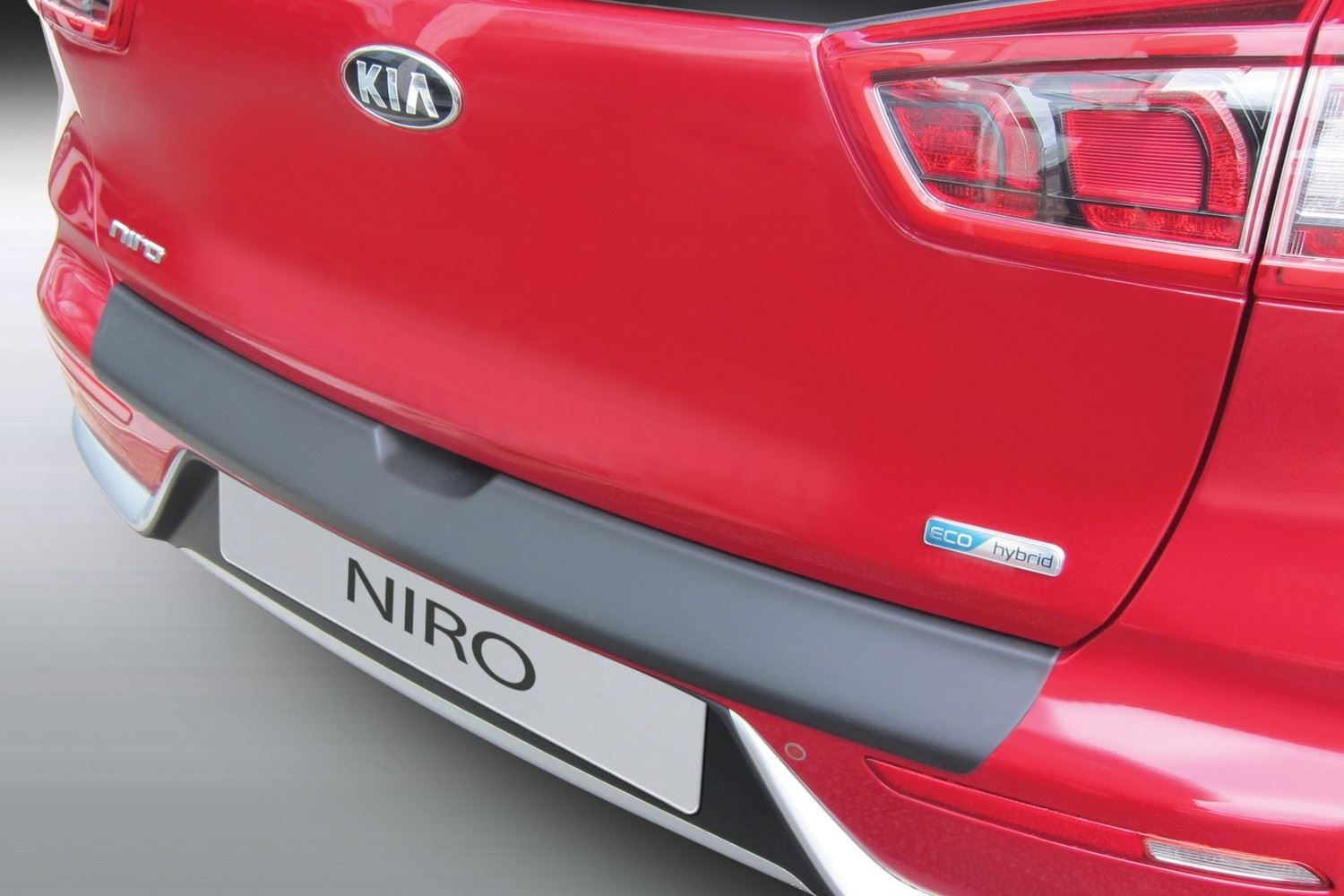 Protection de seuil de coffre Kia Niro (DE) 2016-2022 ABS - noir mat