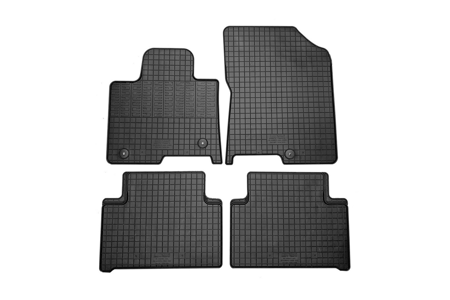 Car mats suitable for Kia Sorento (MQ4) 2020-present rubber