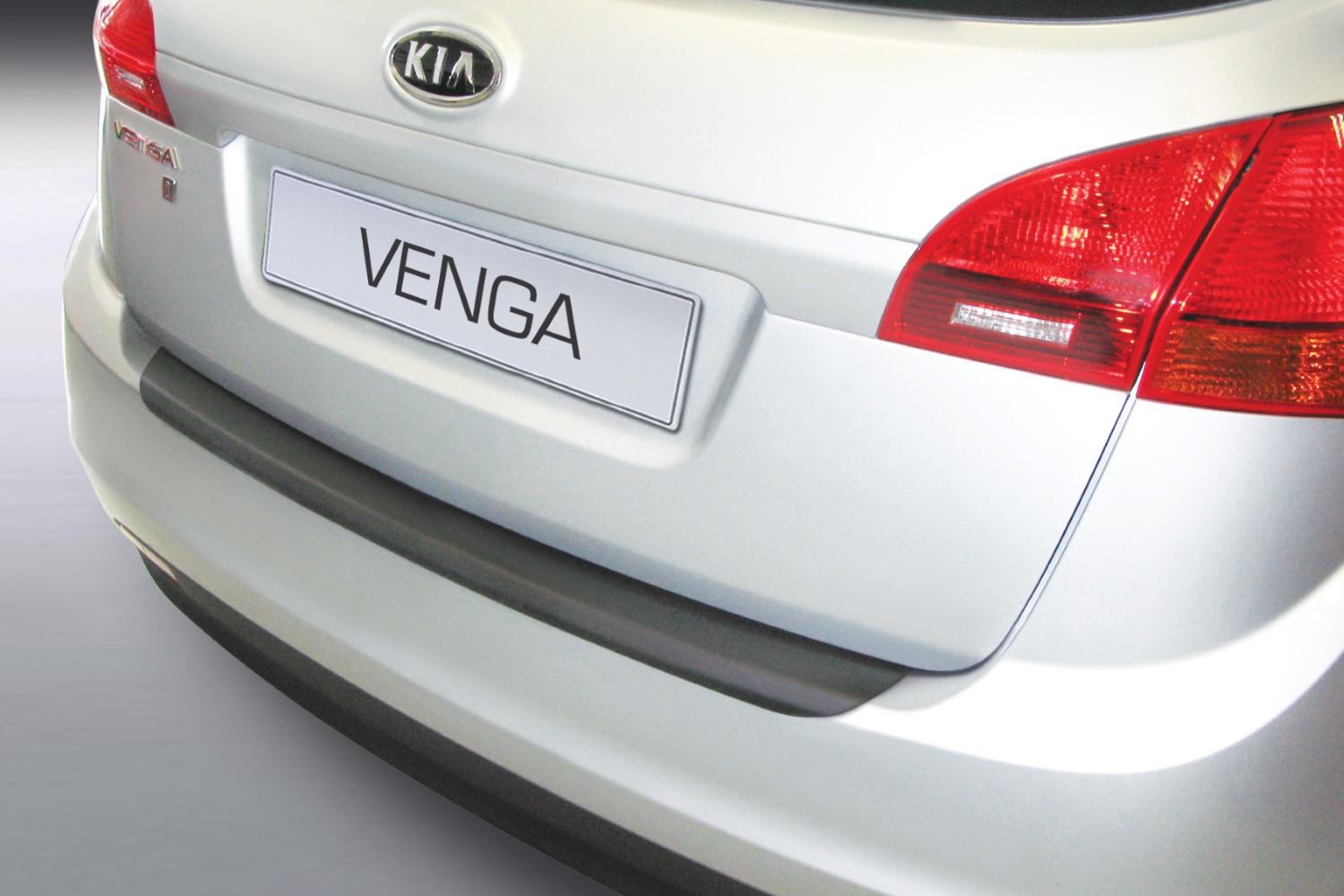 Bumperbeschermer geschikt voor Kia Venga 2009-2019 ABS - matzwart