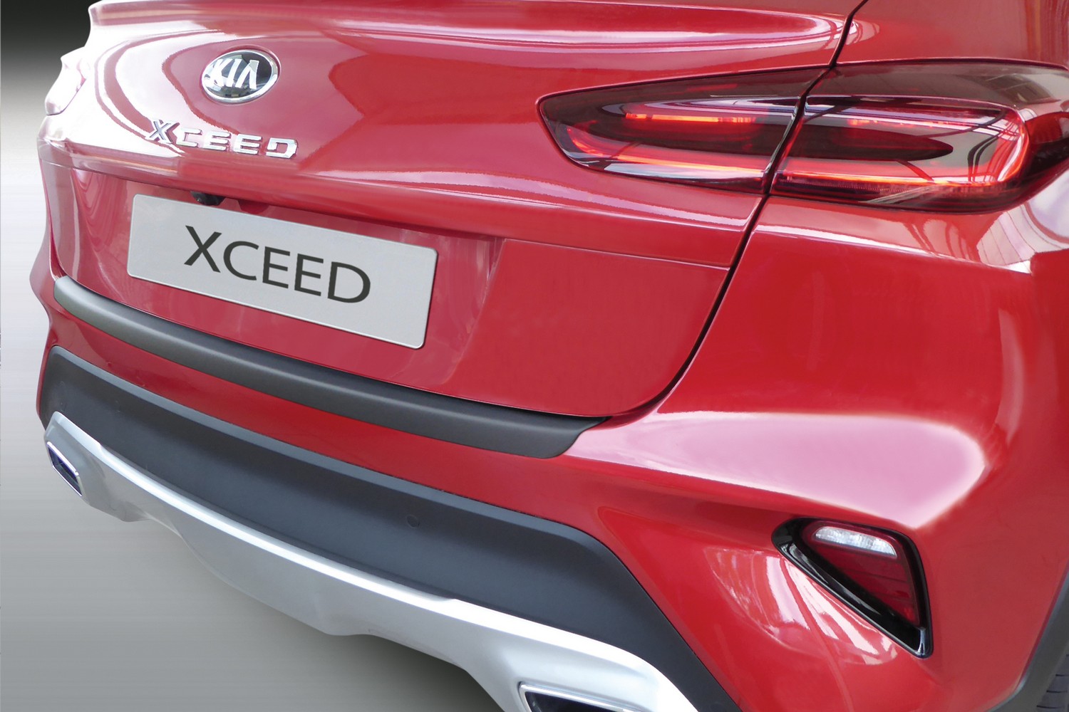 Protection de seuil de coffre Kia XCeed 2019-présent ABS - noir mat