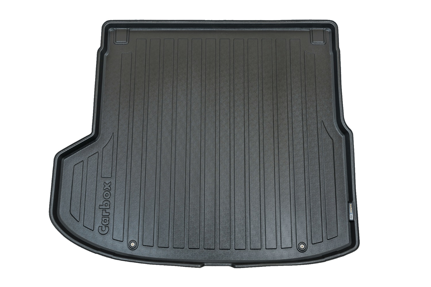 Boot mat suitable for Kia ProCeed (CD) 2018-present 5-door hatchback Carbox Form PE rubber - black