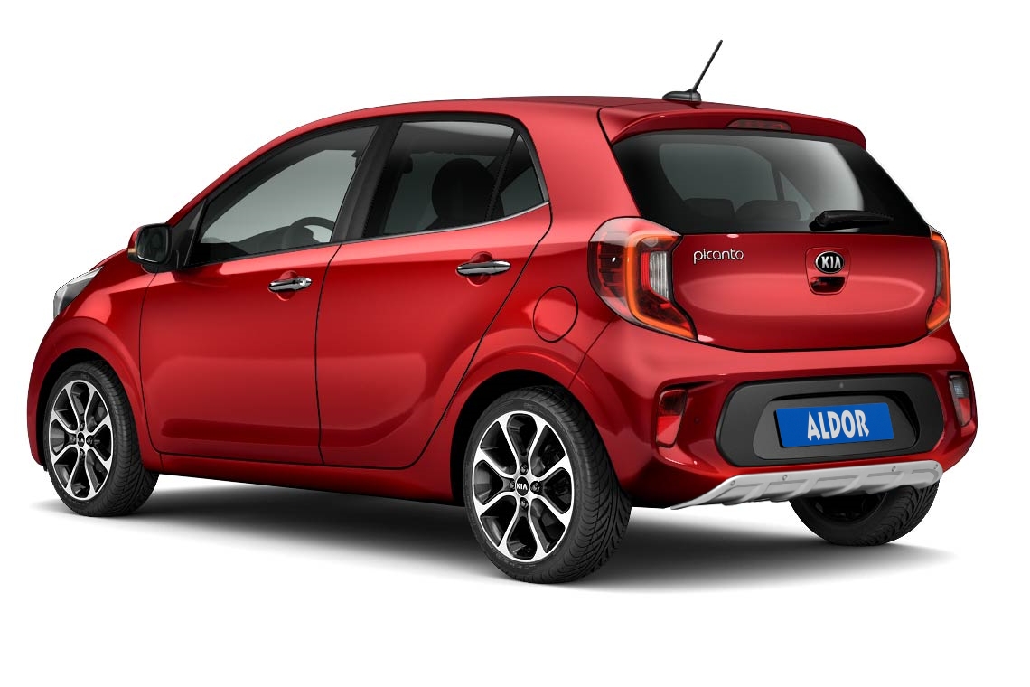 Kia Picanto 2017 красная