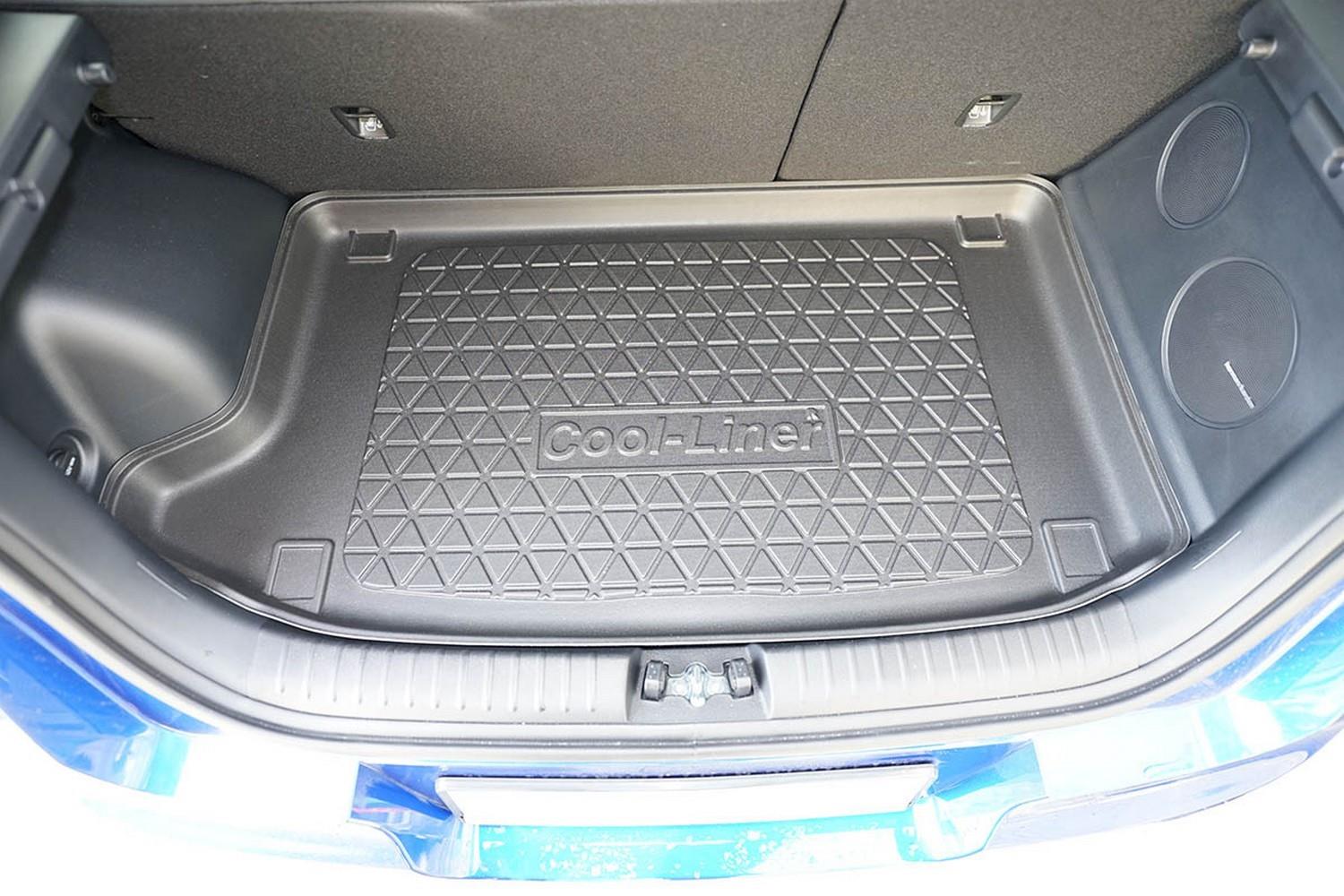 Kofferraumwanne passend für Kia e-Soul (SK3) 2019-heute Cool Liner anti-rutsch PE/TPE Gummi
