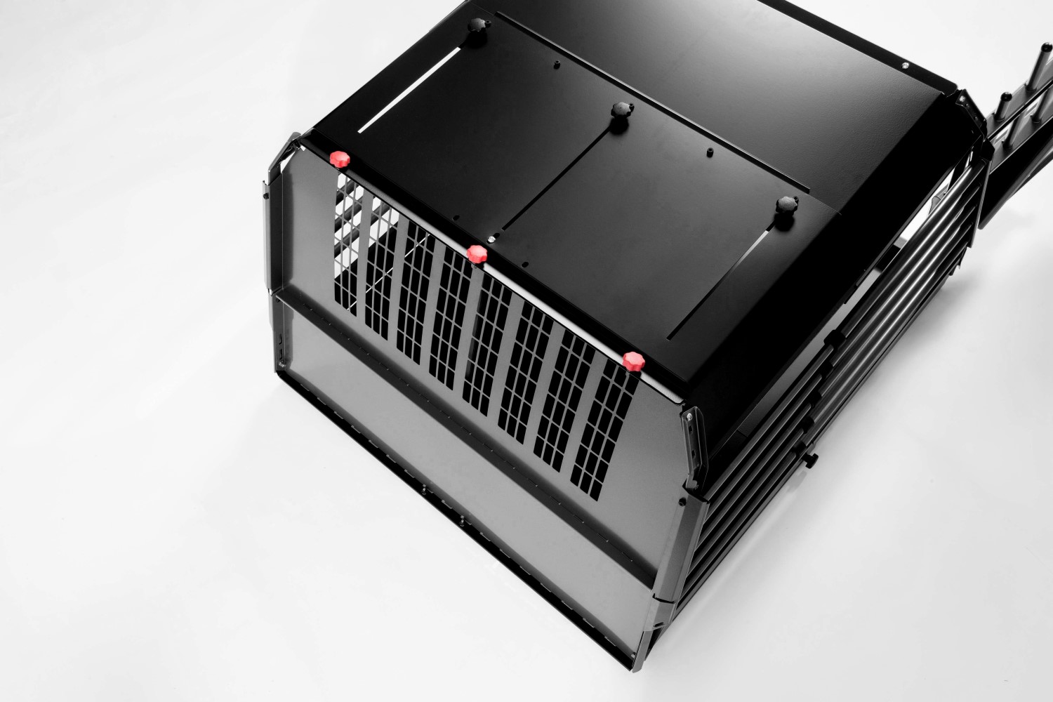 Kleinmetall VarioCage Black Edition double dog crate - Hundebox - hondenbench - cage pour chien (7) Kleinmetall VarioCage Black Edition double dog crate - Hundebox - hondenbench - cage pour chien (7)