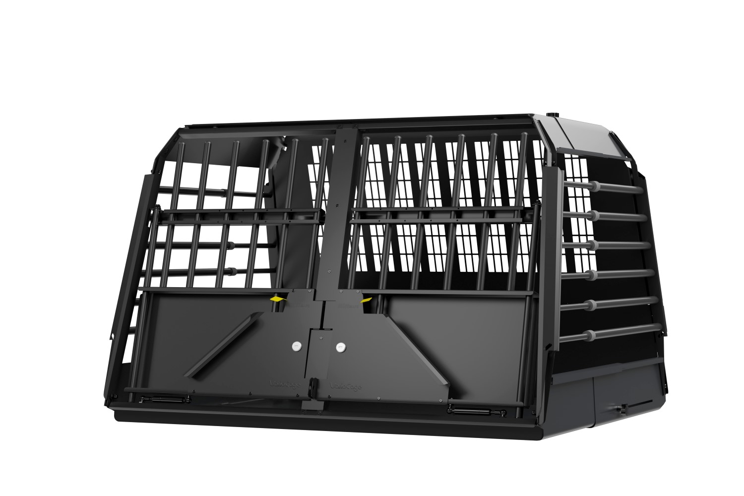 Box per cani per Toyota Auris II TS 2013-2019 station wagon Kleinmetall VarioCage Black Edition doppio L