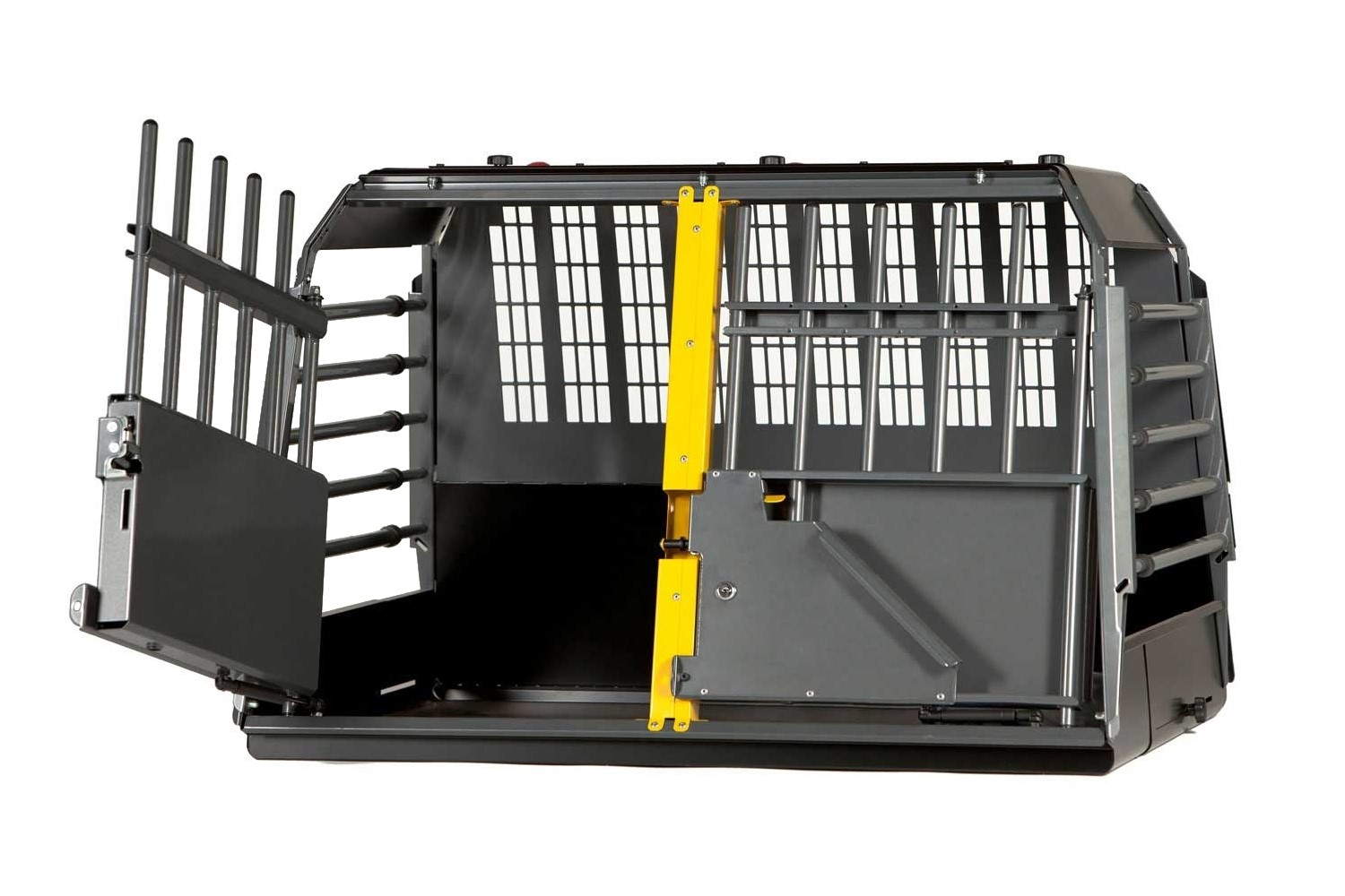Cage pour chien convient à Fiat Scudo II 2007-2016 Kleinmetall VarioCage double L+