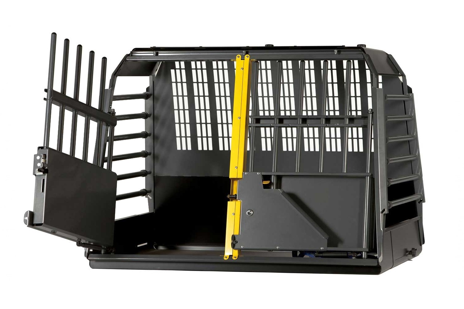 Cage pour chien convient à Fiat Scudo II 2007-2016 Kleinmetall VarioCage double XL
