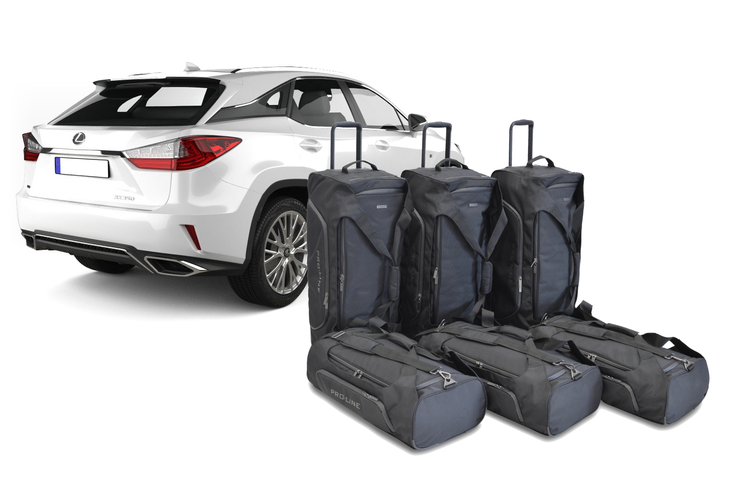 Set de sacs de voyage convient à Lexus RX IV (AGL20) 2015-2022 Pro.Line