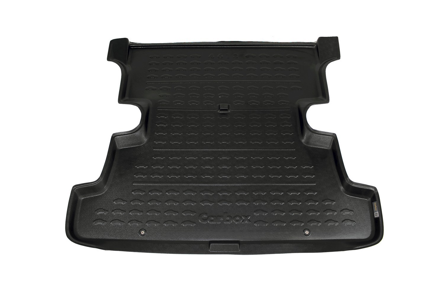 Boot mat suitable for Lada Niva 2010-present Carbox Form PE rubber - black