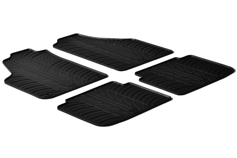 Car mats suitable for Lancia Musa 2007-2012 Rubbasol rubber