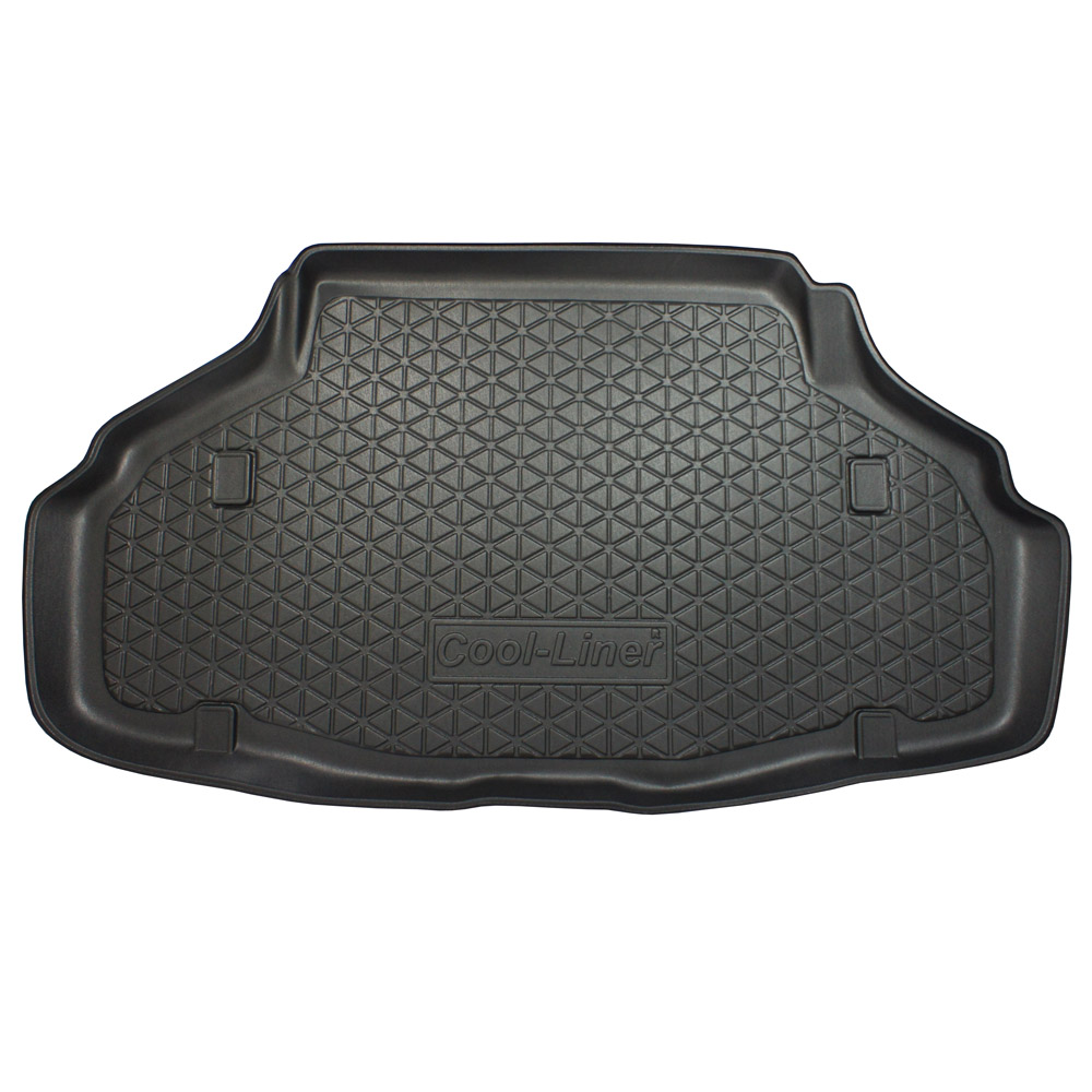 Boot mat suitable for Lexus LS IV (XF40) 2005-2018 4-door saloon Cool Liner anti slip PE/TPE rubber
