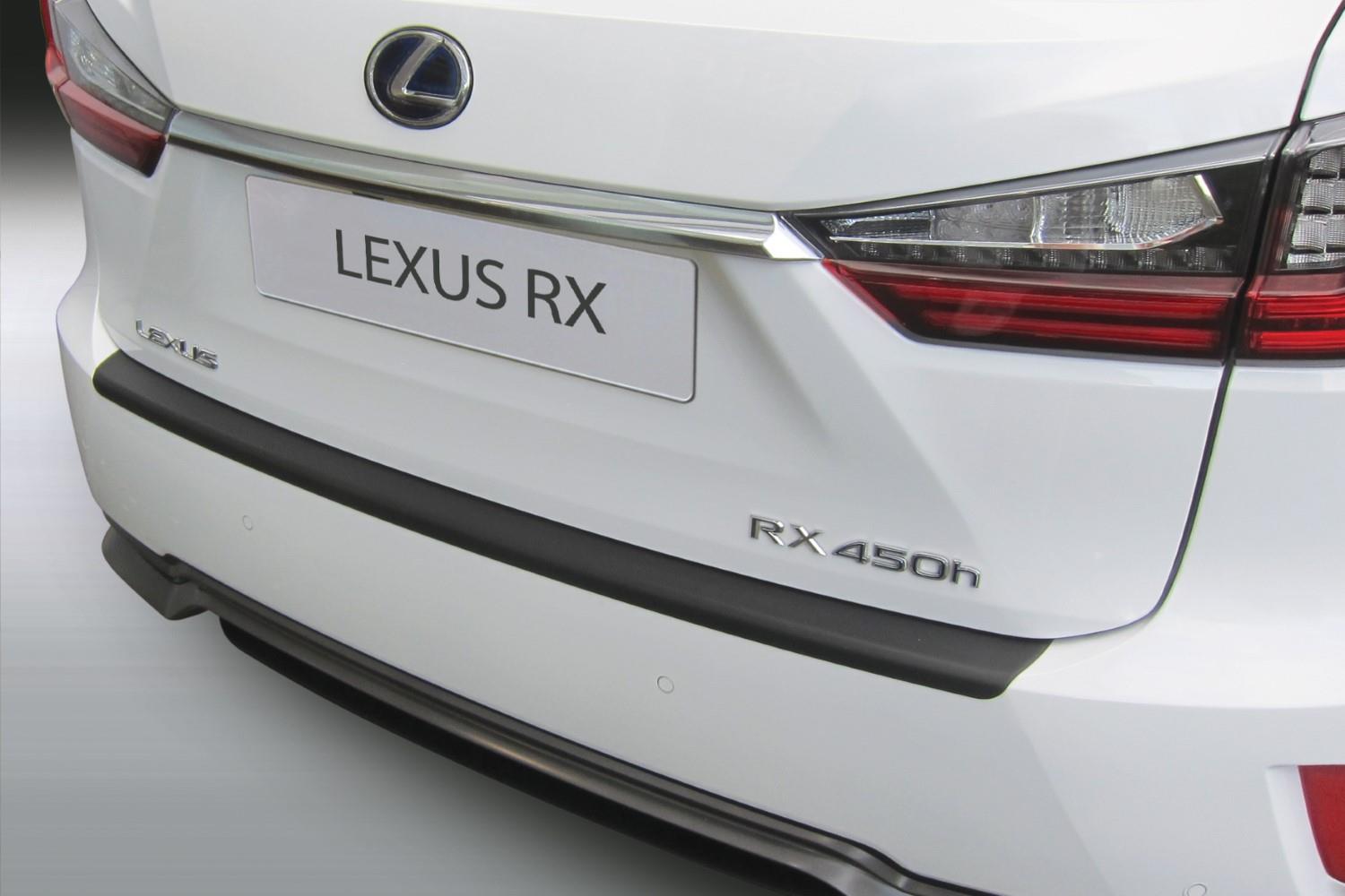 Protection de seuil de coffre Lexus RX IV (AGL20) 2015-2022 ABS - noir mat