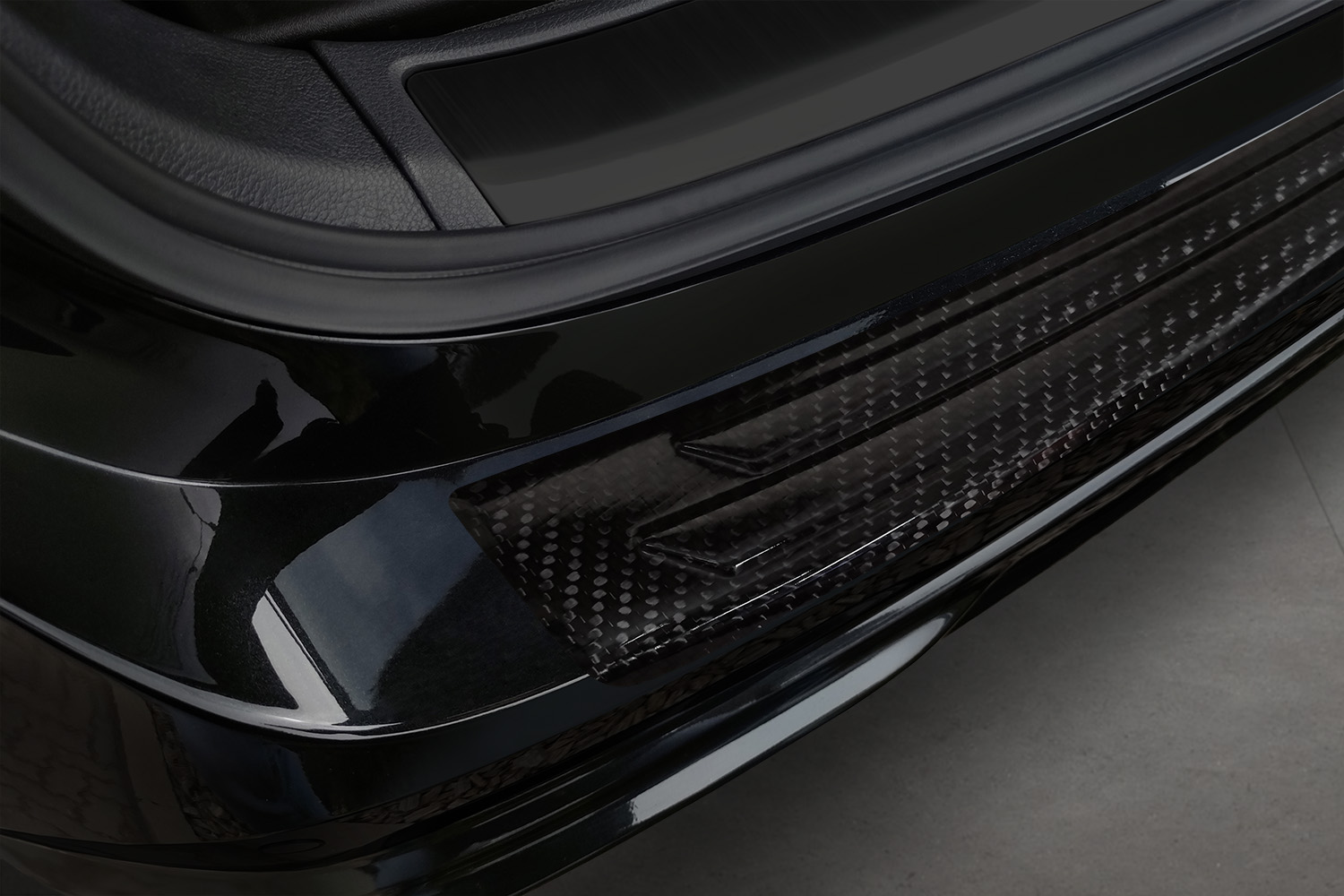 Protection de seuil de coffre convient à Lexus RX V (AL30) 2022-présent carbone
