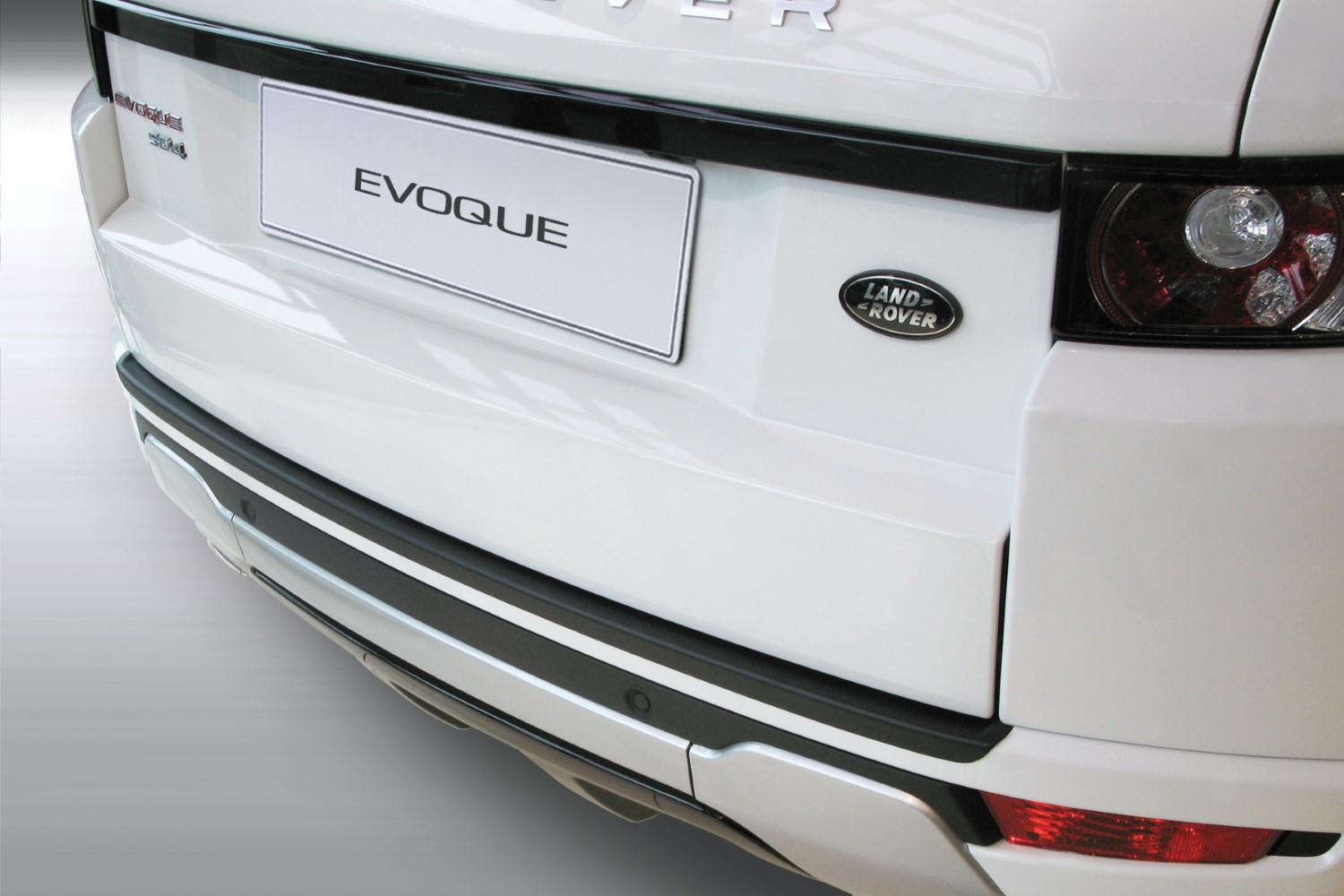 Protection de seuil de coffre Range Rover Evoque (L538) 2011-2018 5 portes bicorps ABS - noir mat