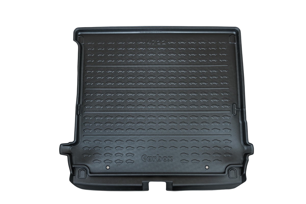 Tapis de coffre Land convient à Rover Discovery 5 2017-présent Carbox Form PE caoutchouc - noir